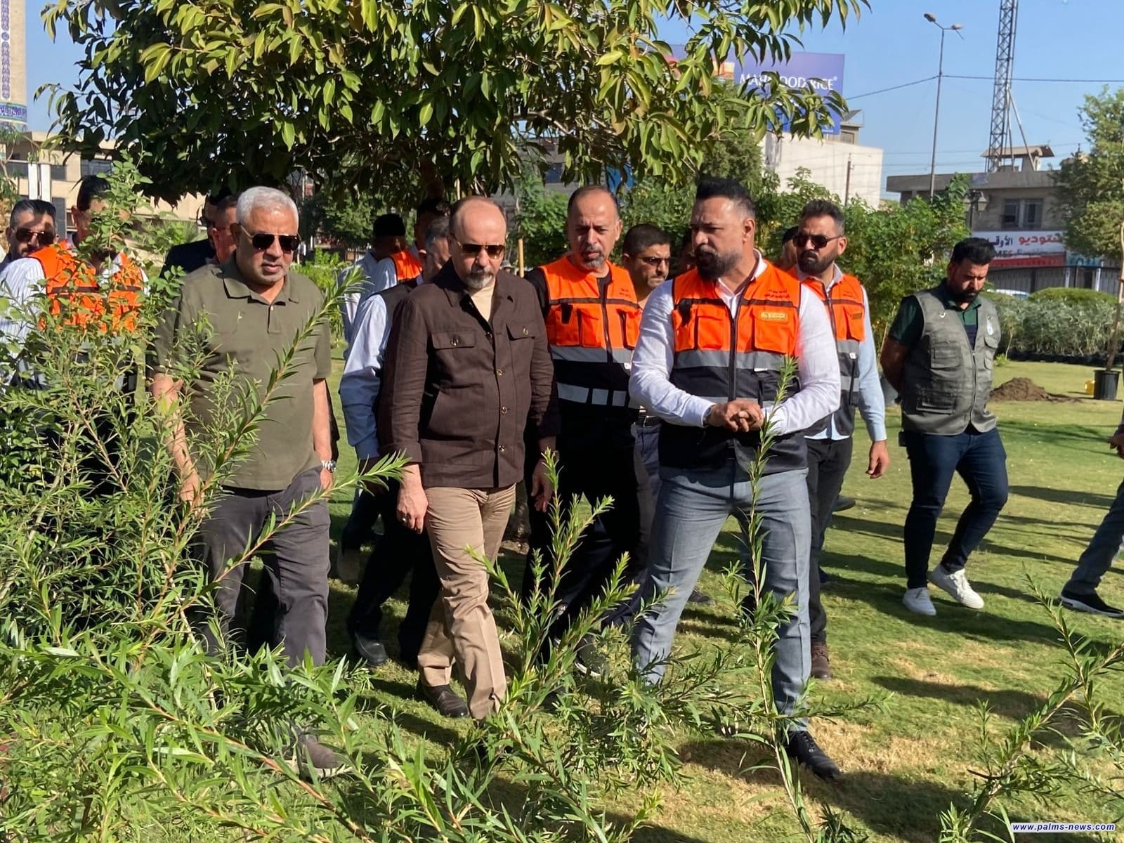 أمانة بغداد تطلق أكبر حملة للتشجير